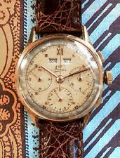 NIMER Calendario e Cronografo, oro massiccio, valjoux 72c, anno 1948 ca, vintage