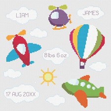 Punto Croce Nascita Kit