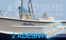 2 adesivi BLU Calafuria 54CM