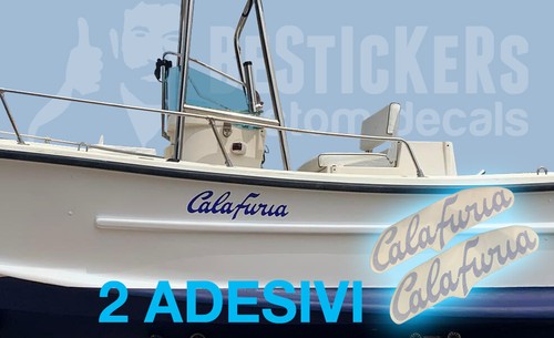 Adesivi blu calafuria 54cm - calafuria,