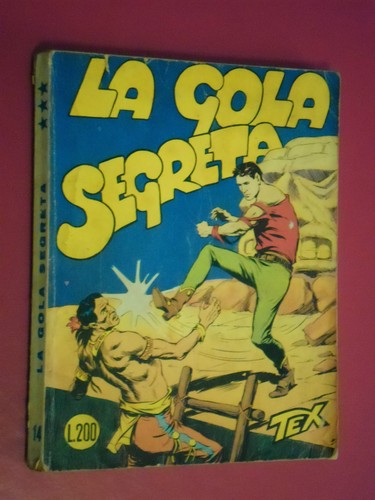 Tex gigante lire 200 copertina - gigante,
