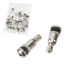 20x valvole metalliche argento