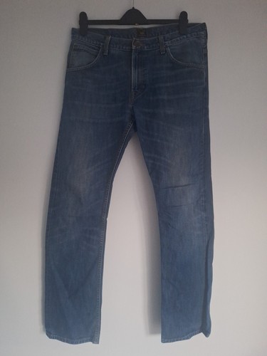 Jeans lee uomo blu denim - jeans, zed