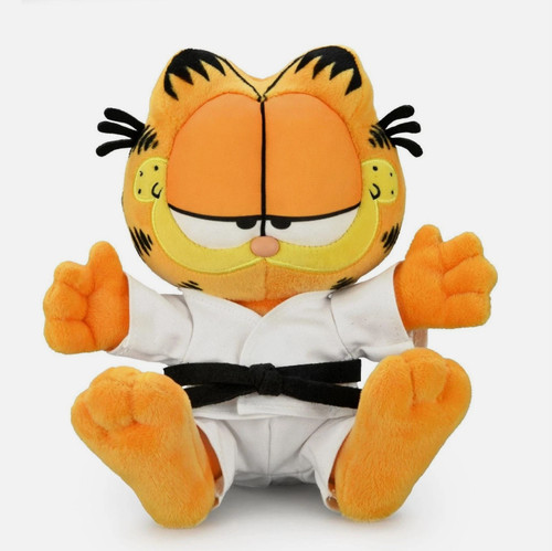 Peluche garfield karate - peluche,