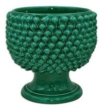 Vaso ceramica grande con gambo