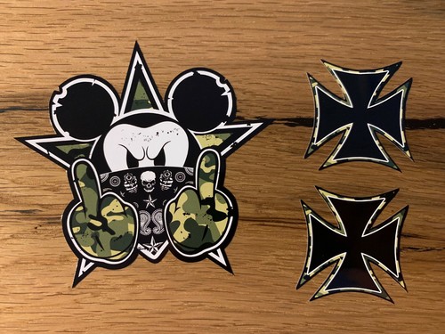 Adesivi bad mickey sticker - 3,