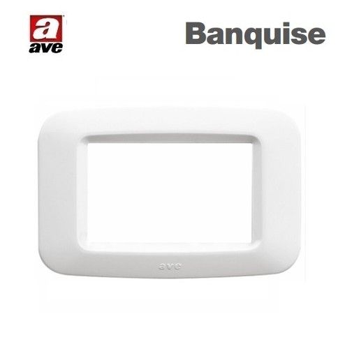 Placca posti ave bianco - placca,