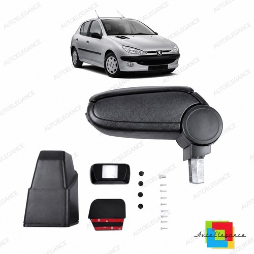Bracciolo pelle pu nera - pelle,