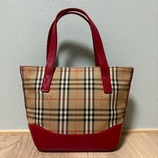 Y2K Red BURBERRY Nova Check