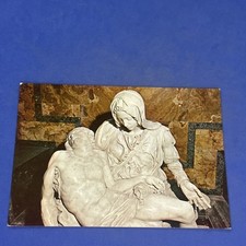 ROMA PRIMO PIANO DELLA PIETA' DI MICHELANGELO - A COLORI - CARTOLINA