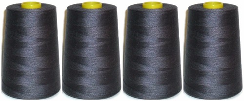 Grigio scuro cucito filo - grigio,