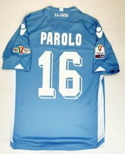 6642 MACRON SS LAZIO FINALE TIM CUP COPPA ITALIA MAGLIA GARA MARCO PAROLO 16