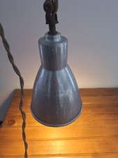 Lampada industriale vintage da