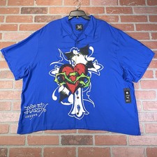 Camicia Ed Hardy uomo XXL pop