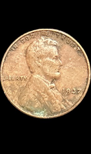 Penny grano lincoln 1937 - penny, di