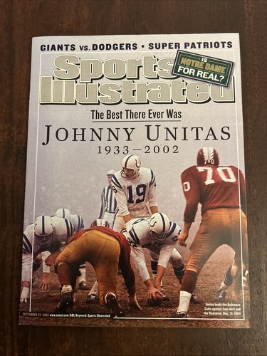 Johnny unitas colts rip - unitas,