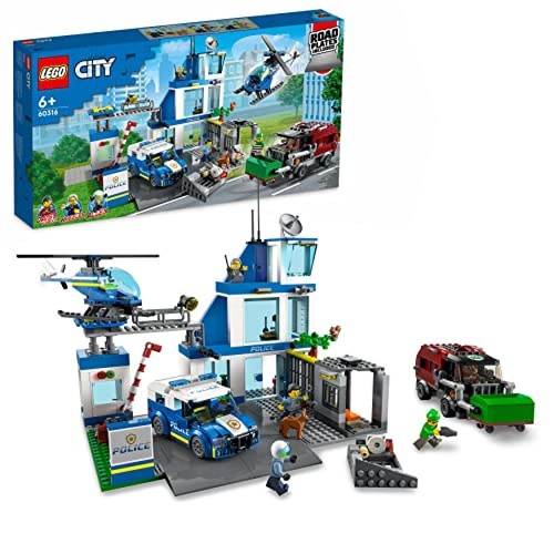 Lego city police stazione - lego,