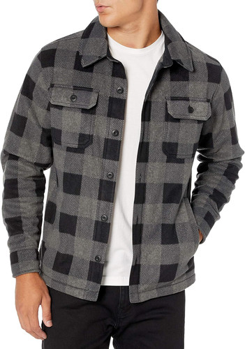 Uomo giacca camicia invernale - camicia,