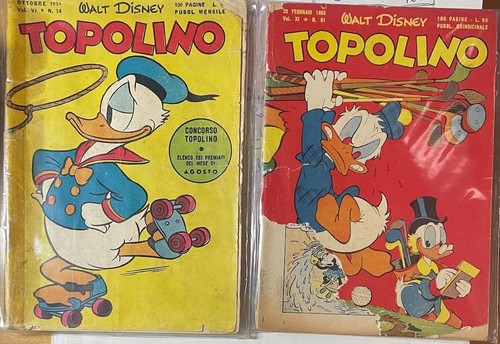 Topolino lotto numeri 61 - numeri, 34