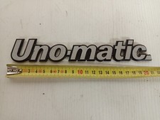 scritta originale Fiat Uno matic