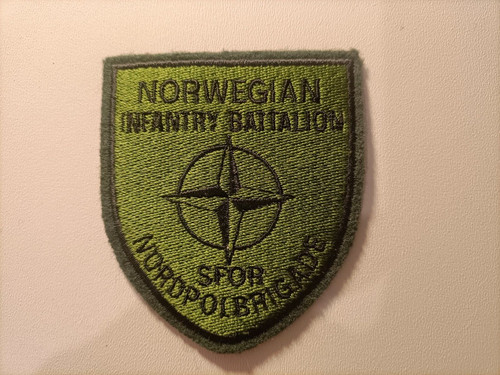 Toppa patch sfor norwegian - toppa, o