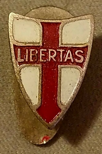 Distintivo libertas scudo - distintivo,
