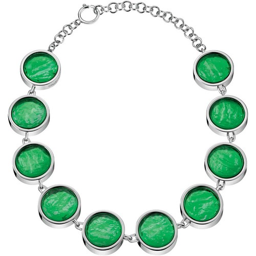 Collana con ciondolo circolare
