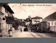 Torino Perosa Argentina Partenza Tramwai Tram Vapore F. piccolo non spedita