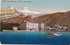 AUSTRIA (B2736) 1916 c.ill. TORBOLE GRAND HOTEL ann. RIVA FELDPOST per Ceccoslov