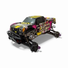 Hpi Savage X Rullo Scorrevole Telaio Nitro Rc Camion (Ha Bisogno di Lavoro)