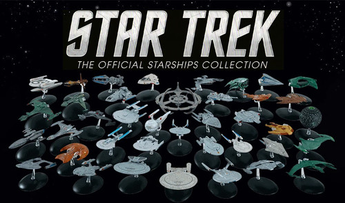 Eaglemoss star trek starship - star,