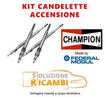 Kit 4 Candelette Champion