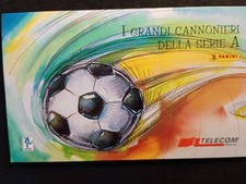 Schede Telefoniche G. 886/893+ Folder "I Grandi Cannonieri" Tir. 90.000