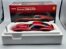 Kyosho Diecast 1962 Ferrari 250 GTO, Rosso, 1:18, con scatola