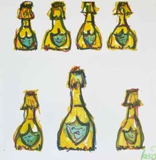 DOM PERIGNON 12" x 12"