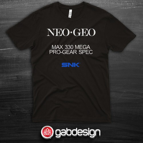 Shirt neo geo retrogaming - neo,