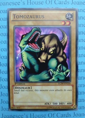 Tomozaurus lcjw en144 - tomozaurus, yu-gi-oh