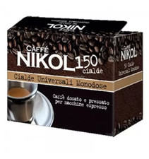 NIKOL 150 cialde CAFFE' cialda universali per caffè macchine Espresso MC