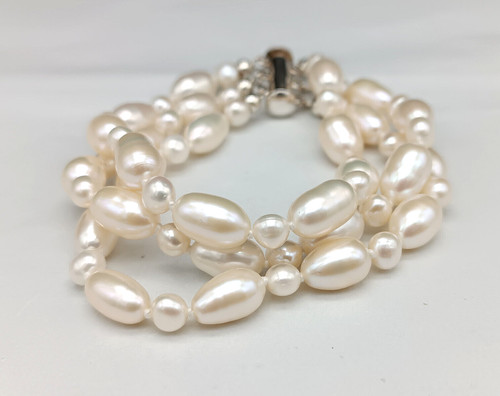 Bracciale donna vere perle - donna,