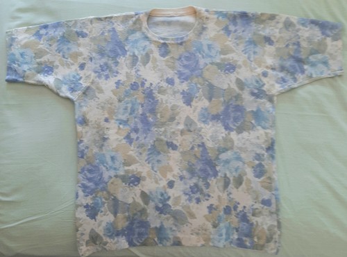 Maglia donna floreale manica - floreale.,