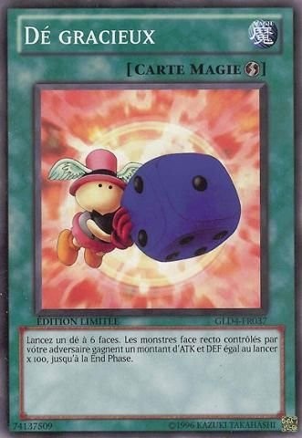 Dé gracieux - yu-gi-oh!,