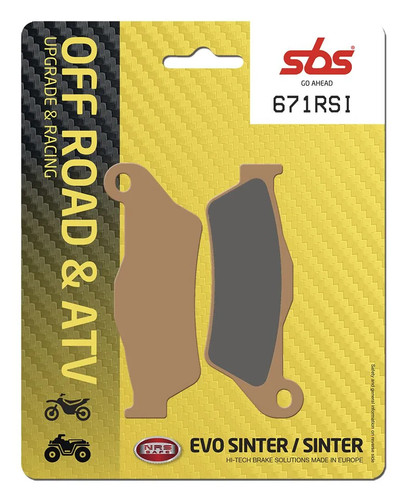 Sbs 671rsi pasticche freno - sbs,