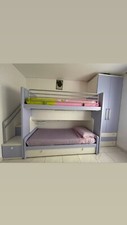cameretta soppalco Doimo, con armadio e 1 materasso inclusi