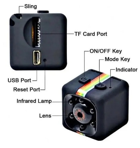 Mini telecamera micro - telecamera, hd