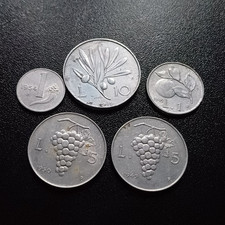 Lire Repubblica Italiana Anni