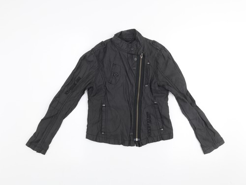 Giacca biker nera - , next
