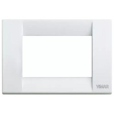 Vimar IDEA PLACCA CLASSICA METALLO 3 MODULI BIANCO