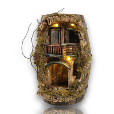 Presepe botte mini con balcone statuine 6 cm