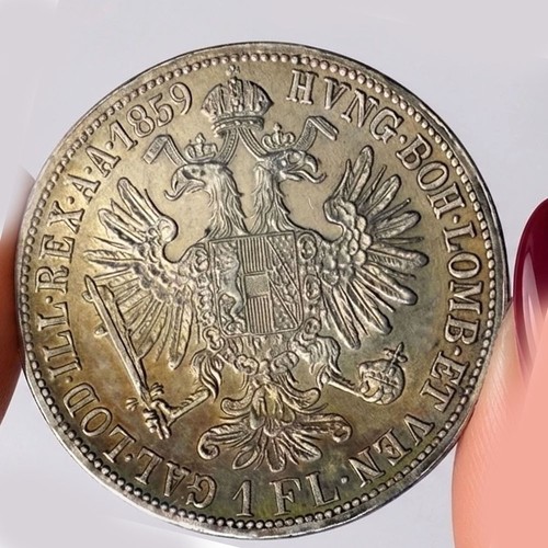 Fiorino austria 1859 fior di - fiorino,