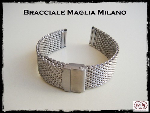 Bracciale maglia milano con